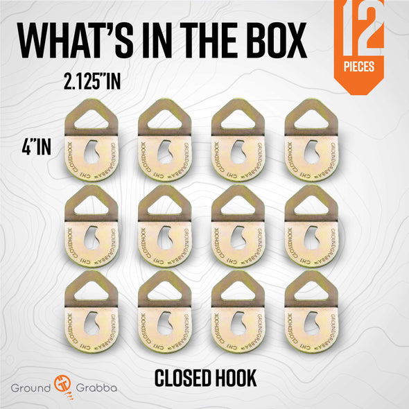 ClosedHook 6 or 12 Pack