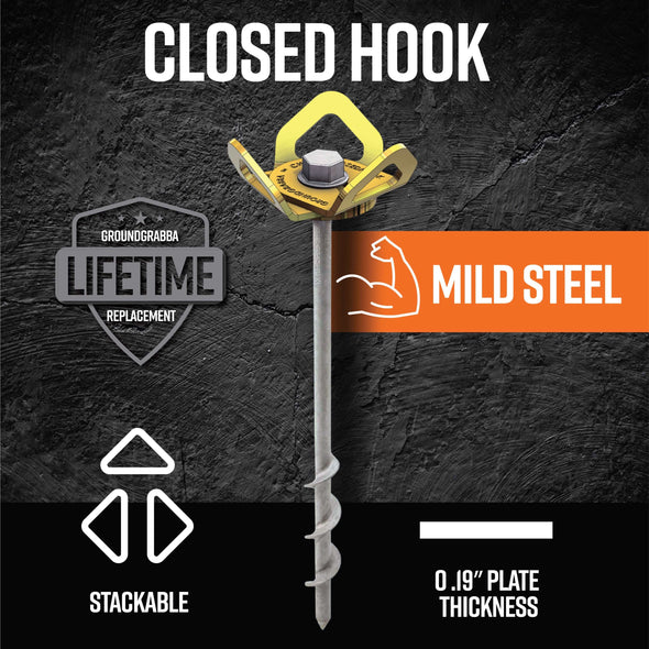 GroundGrabba Pro Closed Hook Kits