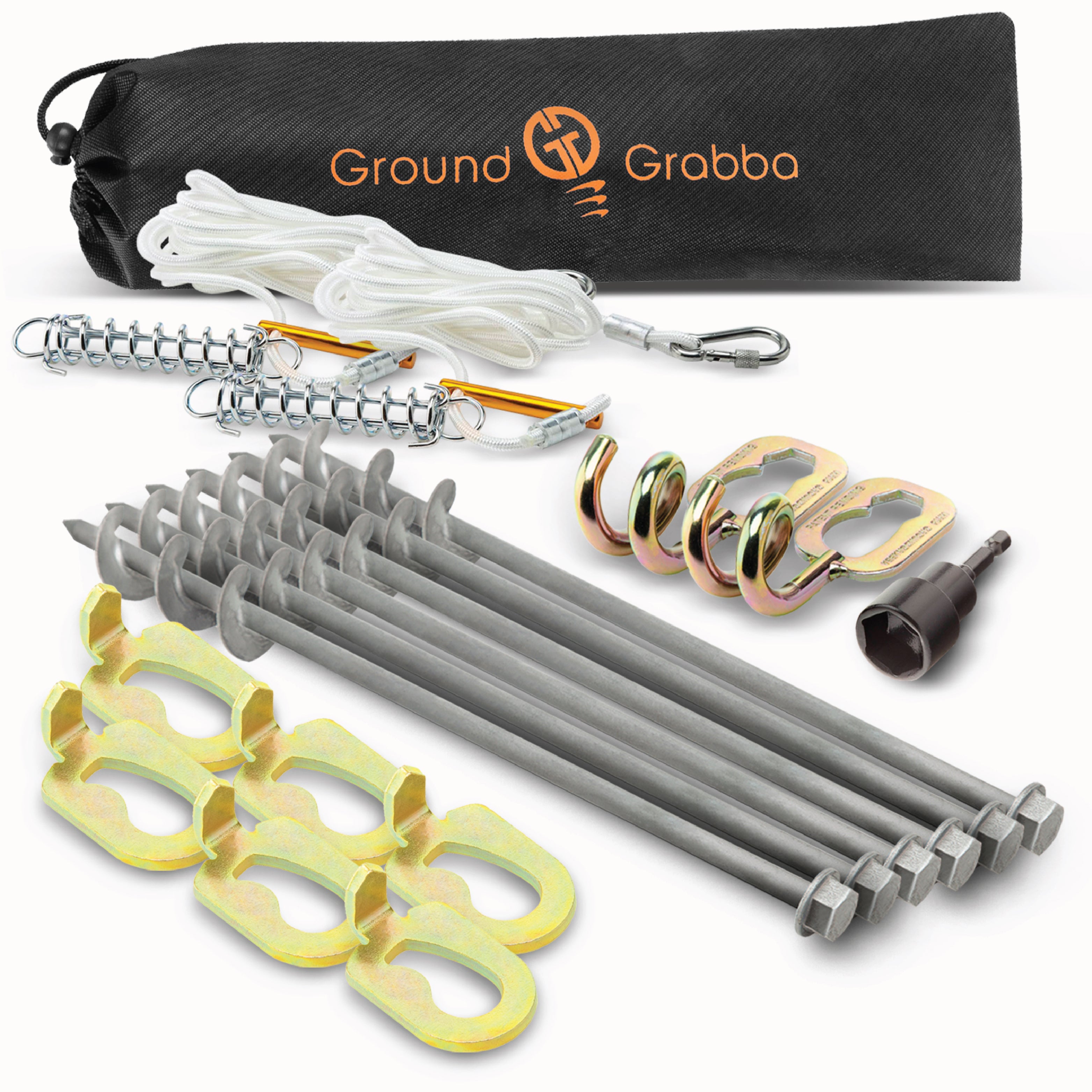 camping grabe gmbh & co kg GroundGrabba Tent Camping Kit | Power Planter GroundGrabba PRO I