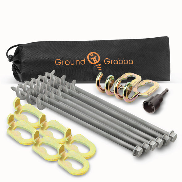 GroundGrabba Tent Camping Kit