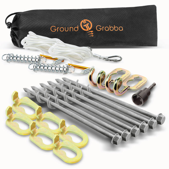 GroundGrabba Tent Camping Kit