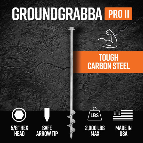 GroundGrabba Pro II Closed Hook Kits