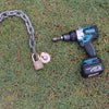 Use your drill to install your GroundGrabba ground anchor and hold in place with a ClosedHook. 