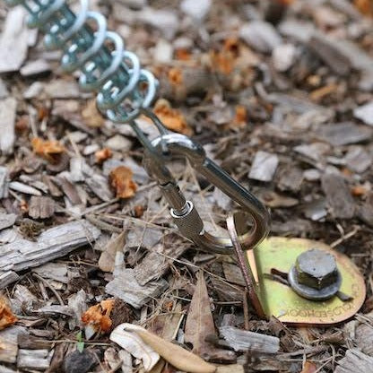 Closeup view of a ClosedHook in use. 